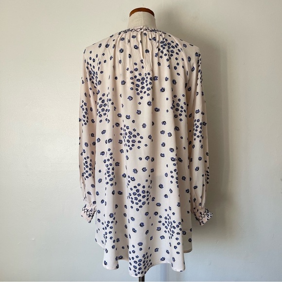 Free People Ivory Combo Tunic Top NWT Small - Picture 7 of 9